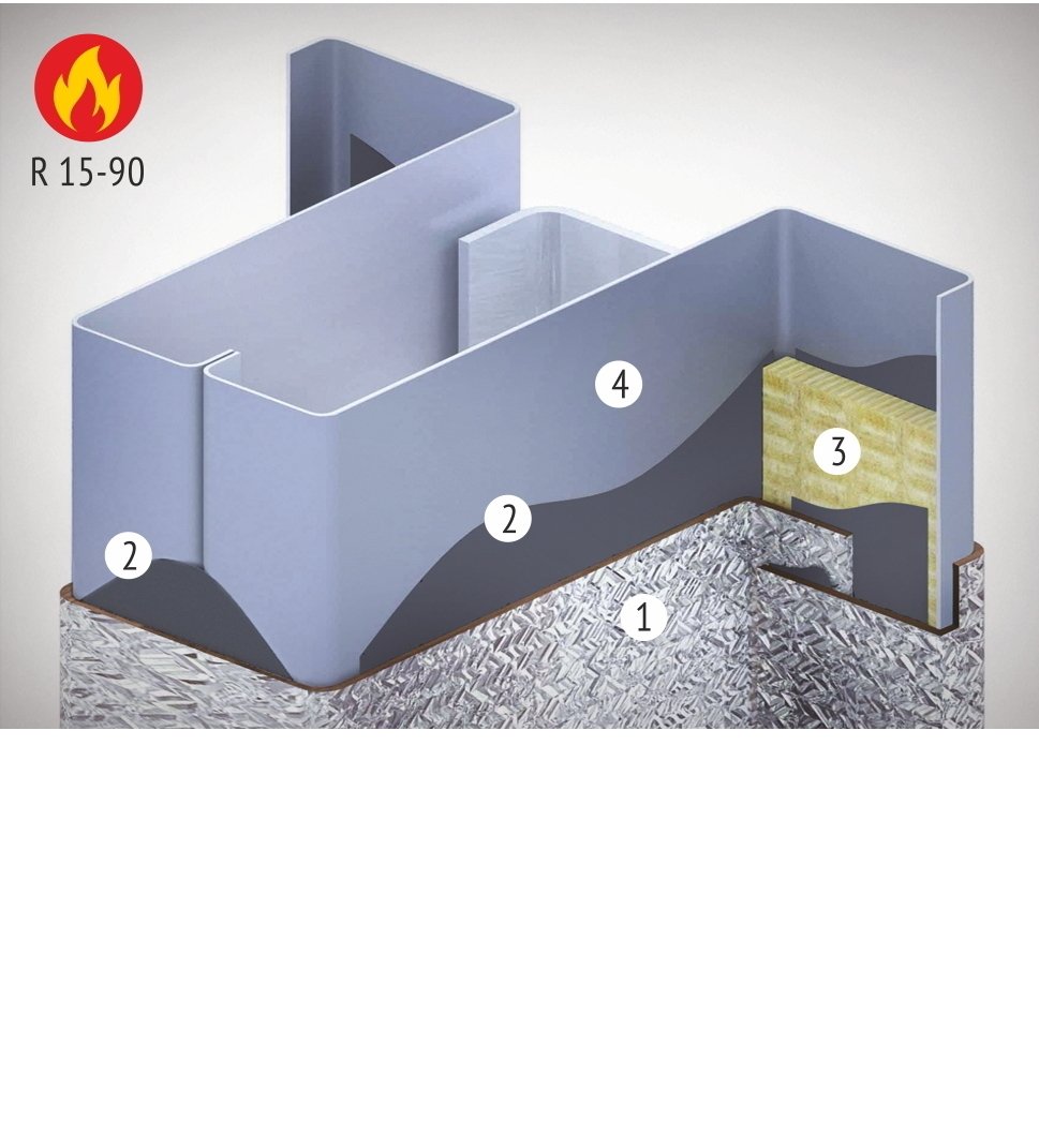 Легкие стальные конструкции (ЛСТК) - ТИЗОЛ Базальтовая тепло и  звукоизоляция. Огнезащита