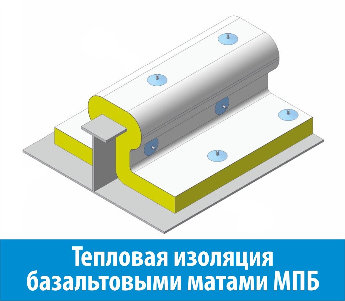 ТЕПЛОВАЯ ИЗОЛЯЦИЯ БАЗАЛЬТОВЫМИ МАТАМИ МПБ - ТИЗОЛ Базальтовая тепло и  звукоизоляция. Огнезащита